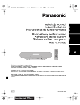 Panasonic SCRS52EG Instrucciones de operación