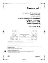 Panasonic SCUX100E Instrucciones de operación