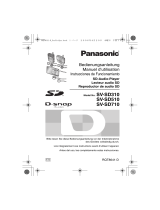 Panasonic SV-SD310 El manual del propietario