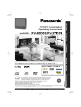 Panasonic PV27D53 Manual de usuario