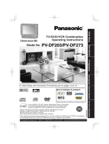 Panasonic PVDF273 Instrucciones de operación