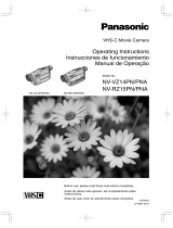 Panasonic NVVZ14PNA Instrucciones de operación