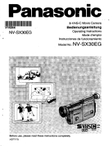 Panasonic NV SX30 EG El manual del propietario