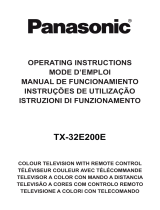 Panasonic TX32E200E Instrucciones de operación