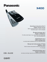 Panasonic EBX400 El manual del propietario