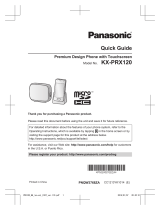 Panasonic KXPRX120 Instrucciones de operación