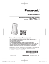 Panasonic KXPRXA10 Instrucciones de operación