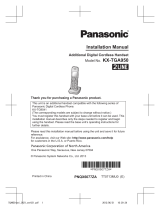 Panasonic KXTGA950 Instrucciones de operación