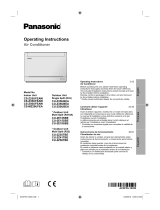 Panasonic CSZ35UFEAW Instrucciones de operación