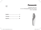 Panasonic ER‑GK60 El manual del propietario