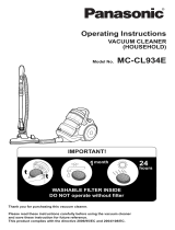 Panasonic MCCL934E Instrucciones de operación