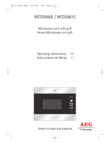Aeg-Electrolux MCD2661E-B Manual de usuario