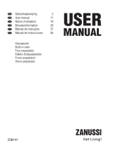 Zanussi ZOB141X Manual de usuario