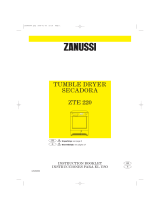 Zanussi ZTE220 Manual de usuario