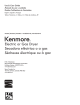 Kenmore 60372 El manual del propietario
