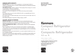Kenmore 111.9905 Series El manual del propietario