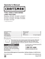 Craftsman 25587 El manual del propietario