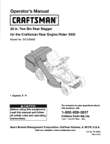 Craftsman 19A30014799 El manual del propietario