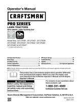 Craftsman ProSeries 132QA1ZT099 El manual del propietario