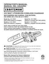 Craftsman 74931 Manual de usuario