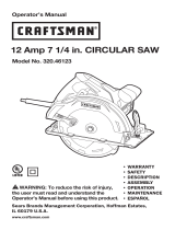 Craftsman 320.46123 El manual del propietario
