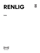 IKEA RENLIGFWM6 60236712 Manual de usuario