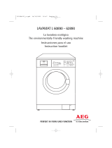 Aeg-Electrolux L60890 Manual de usuario