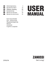 Zanussi ZRT627W Guía del usuario