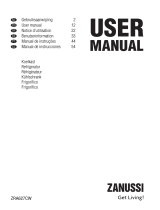Zanussi ZRA627CW Manual de usuario
