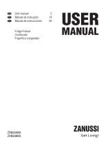 Zanussi ZRB934NX Manual de usuario