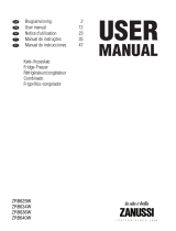 Zanussi ZRB640W Manual de usuario