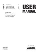 Zanussi ZRB938NX Manual de usuario