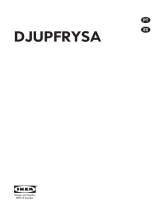 IKEA DJUPFRYSA Manual de usuario