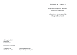 Aeg-Electrolux SN81840-4I Manual de usuario