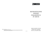 Zanussi ZC 246 R3 Manual de usuario