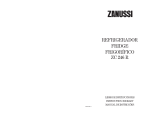 Zanussi ZC246R Manual de usuario