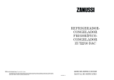 Zanussi ZI722/10DAC Manual de usuario