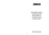 Zanussi ZI722/10DAC Manual de usuario