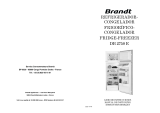 Brandt DB2750E Manual de usuario