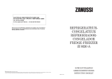 Zanussi ZI9320A Manual de usuario