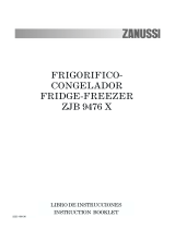 Zanussi ZJB9476X Manual de usuario