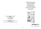De Dietrich DRD627JE Manual de usuario