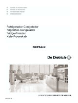 De Dietrich DKP844X Manual de usuario