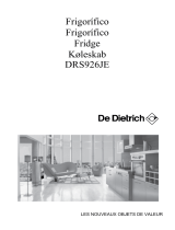 De Dietrich DRS926JE Manual de usuario