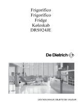 De Dietrich DRS924JE Manual de usuario
