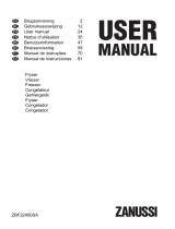 Zanussi ZBF22450SA Manual de usuario