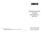Zanussi ZRC24S Manual de usuario