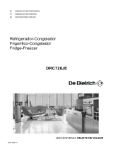 De Dietrich DRC728JE Manual de usuario