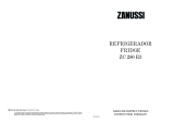 Zanussi ZC280R3 Manual de usuario