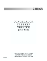 Zanussi ZBF7226 Manual de usuario